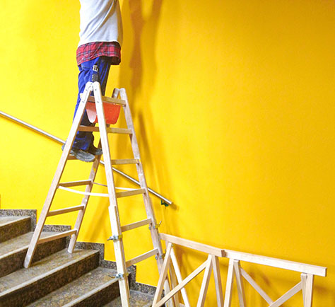 Malerarbeiten Treppenhaus