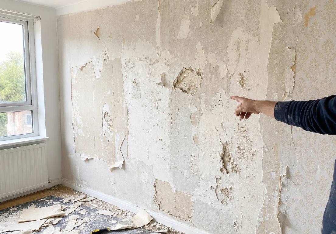 Alte Tapete entfernen: Was tun bei mehreren Schichten?